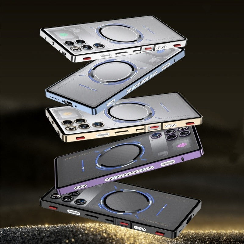 Magnetic Metal Bumper  For ZTE RedMagic 11S 11 Pro+ / Pro