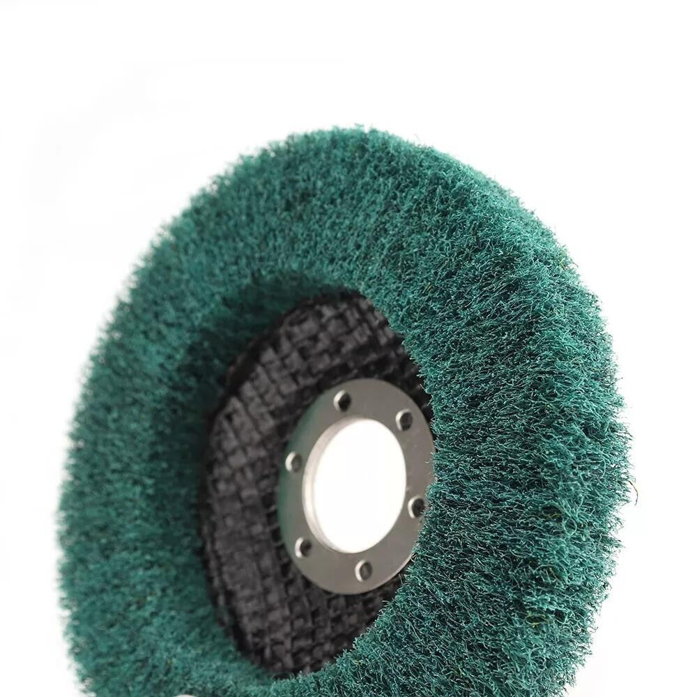 4" Nylon Fiber Wheel Flap Disc Abrasive Polishing Buffing Pad for Angle Grinder