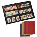 Premium Stamp Collection Album with Protective Holder Pages for Philatelists