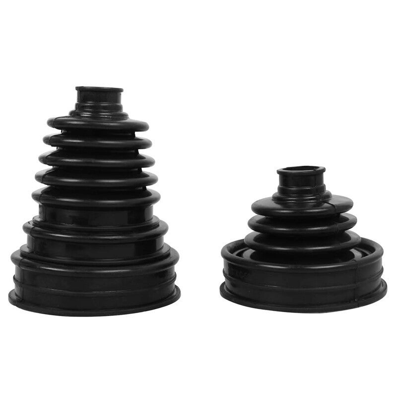 6 CV BOOT KIT STRETCHY UNIVERSAL FIT DRIVE SHAFT GATOR JOINT BOOT STRETCH BLACK