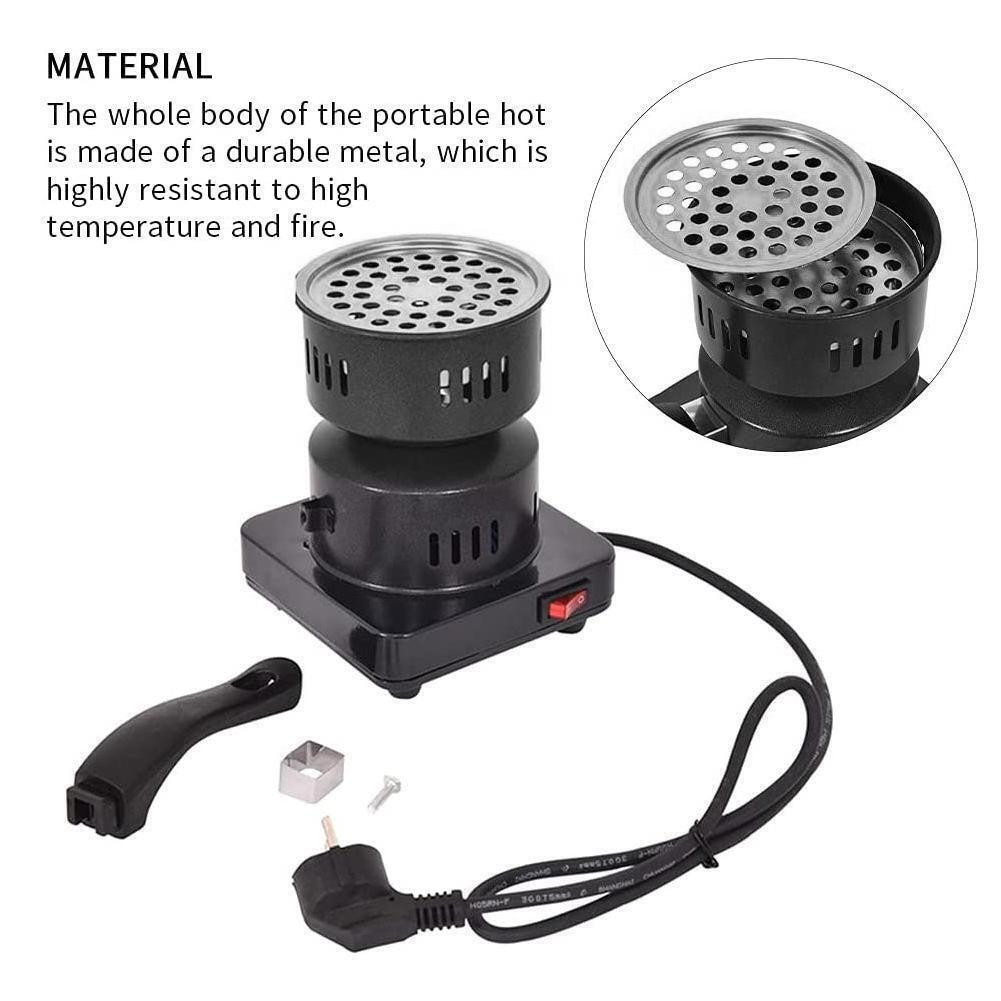 Electric Coal Starter Shisha Heater Stove Charcoal Burner FAS NEW
