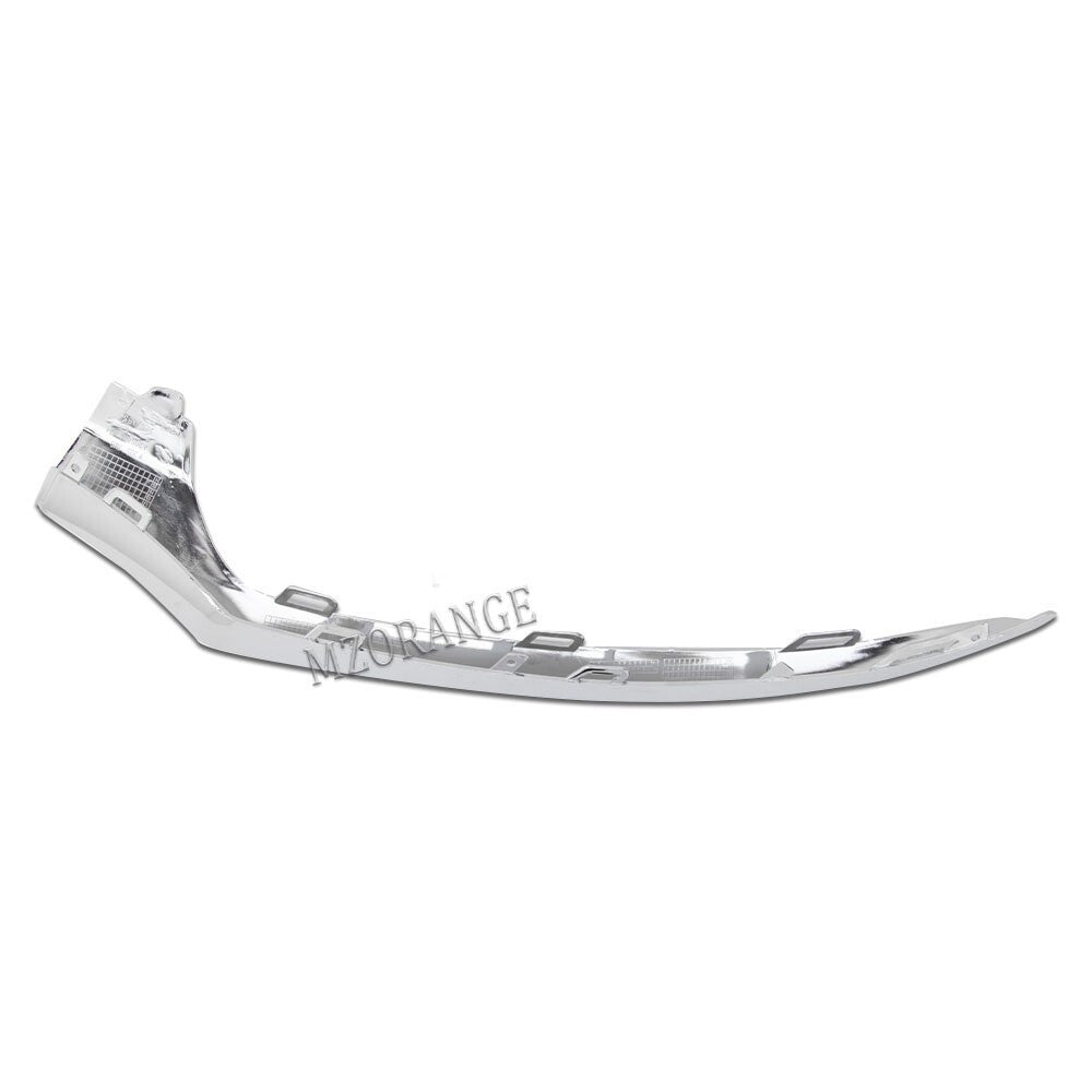 Front Right Chrome Bumper Lower Lip Trim For Mercedes Benz C-Class W205 2014-18