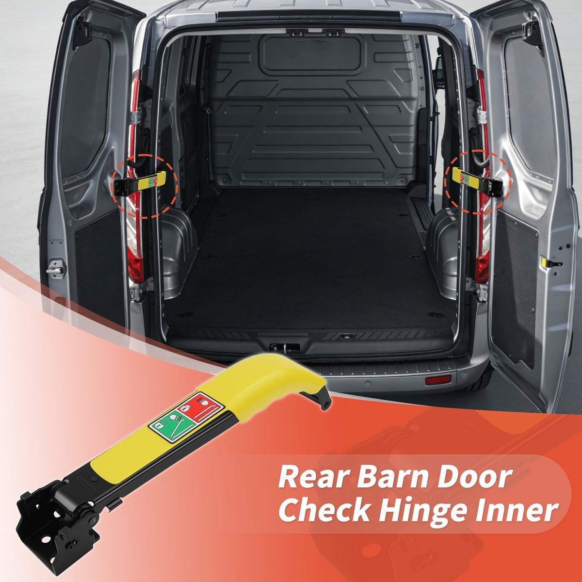 Rear Door Check Strap for Ford Transit Tourneo Custom MK1 2012-2023 BK21V44100AH