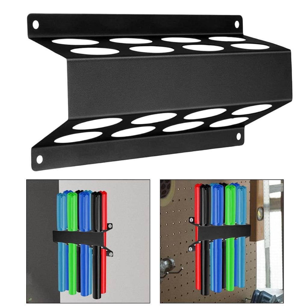 Wall-mounted TIG Electrode Holder, Metal Storage Tube Rack, Container Shelf.