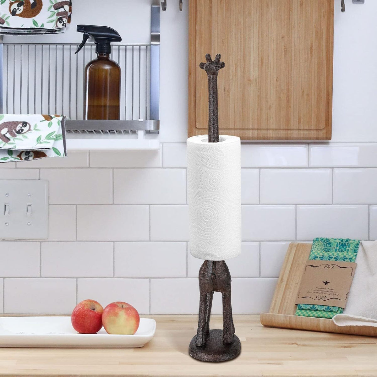 Cast Iron Animal Toilet Paper Holders Free Standing Novelty  Roll Holders UK