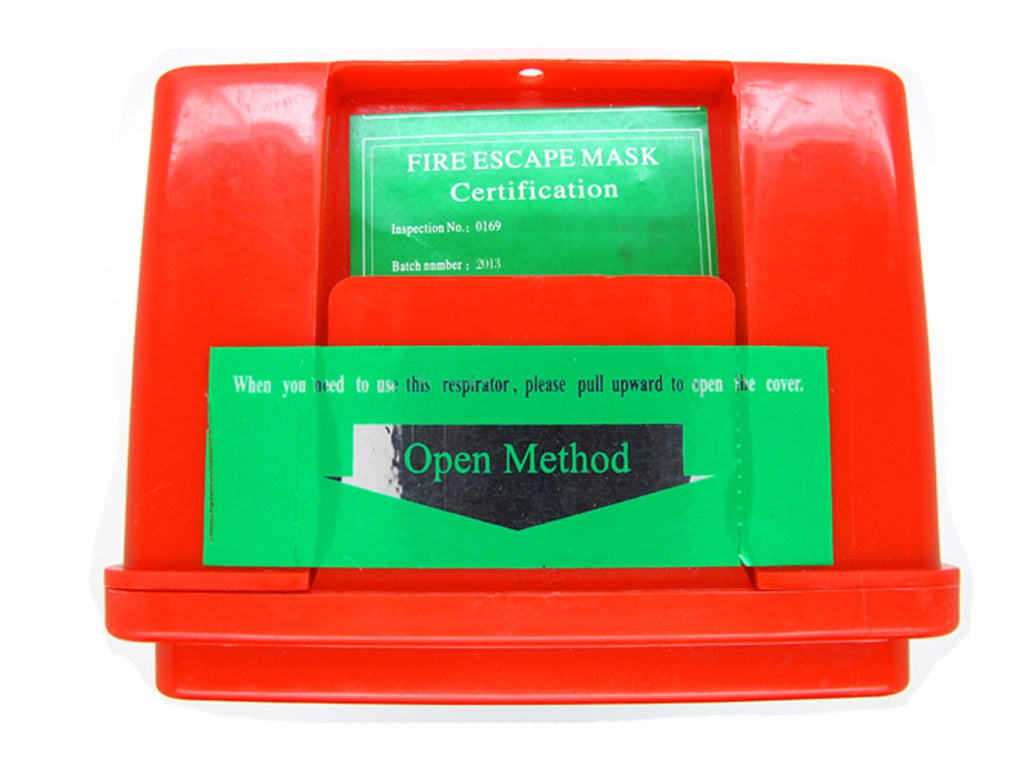 Smoke toxic protective filter Emergency escape hood oxygen mask respirator fire