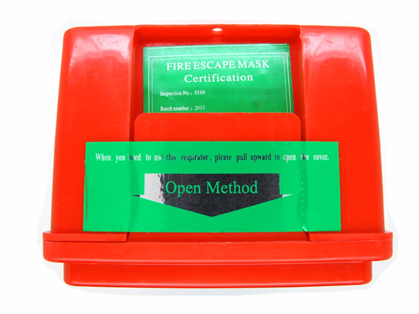 Smoke toxic protective filter Emergency escape hood oxygen mask respirator fire