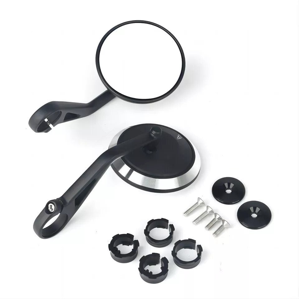Motorcycle Bar End Rearview Mirror For Triumph Trident 660 Street Triple 675 765