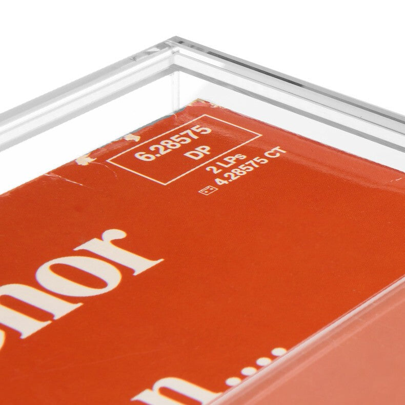 Acrylic Clear Vinyl Record CD Magazines Display Case Dustproof Protective Covers