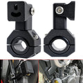 2X Motorcycle CNC Mount Brackets Holder Clamp Fog Spot Light Headlight 18mm-32mm