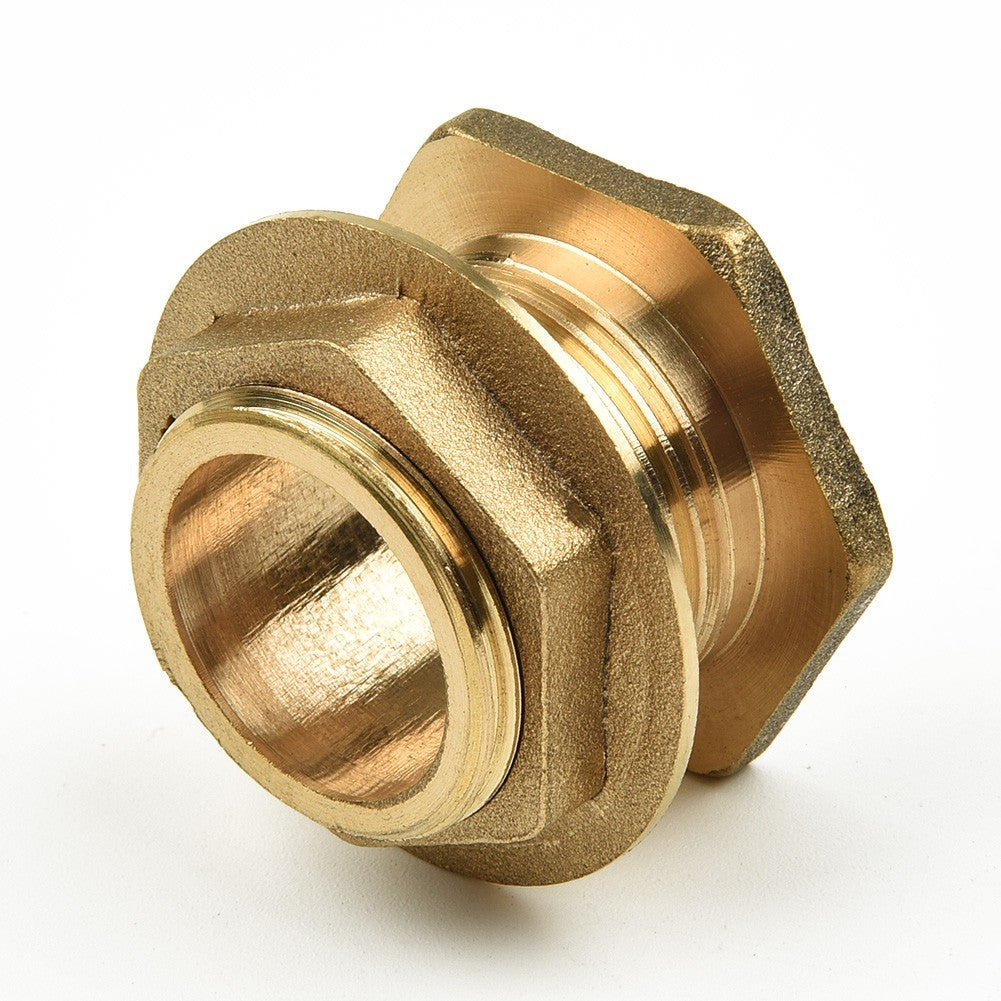 2x Water Butt Water And Connector Brass Bib Tap With Click Lock Fitting