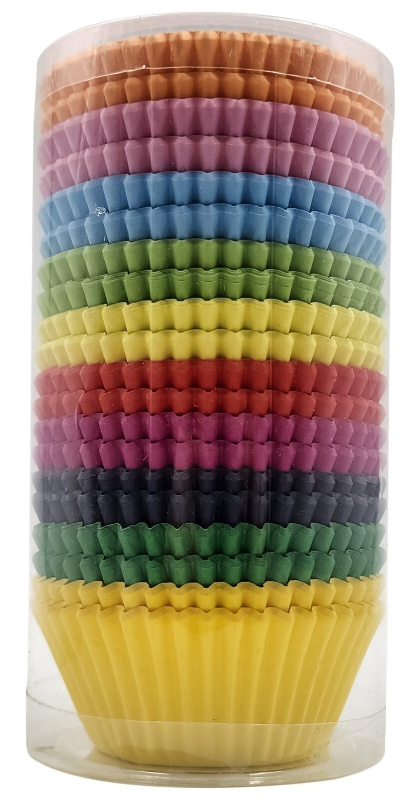 100 Mixed Colours Cupcake Cases Baking Muffin Cake Standard Size Bulk Pack