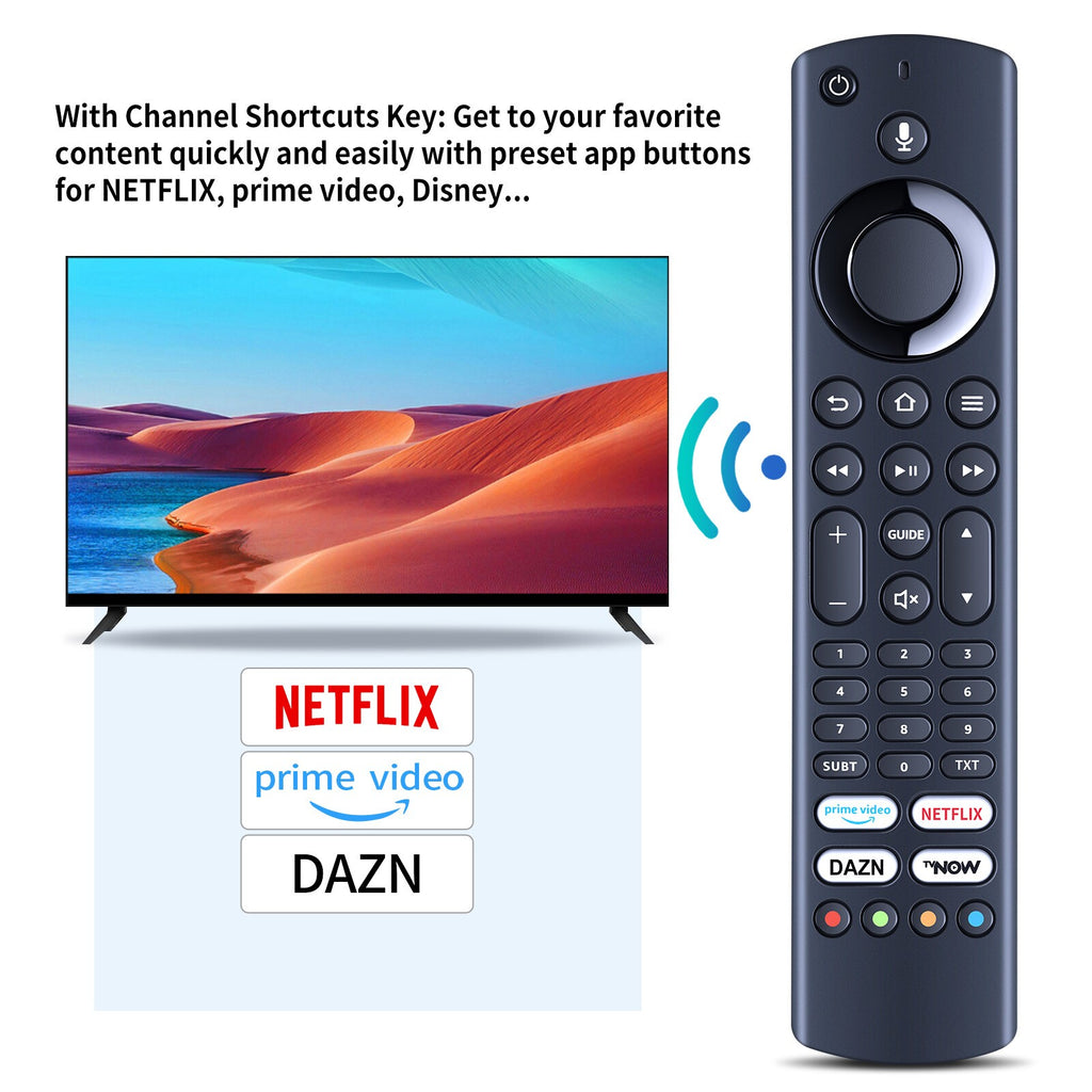 Voice Remote Control For Toshiba Fire TV CT-8566 CT-8565 CT-8570 50CF630