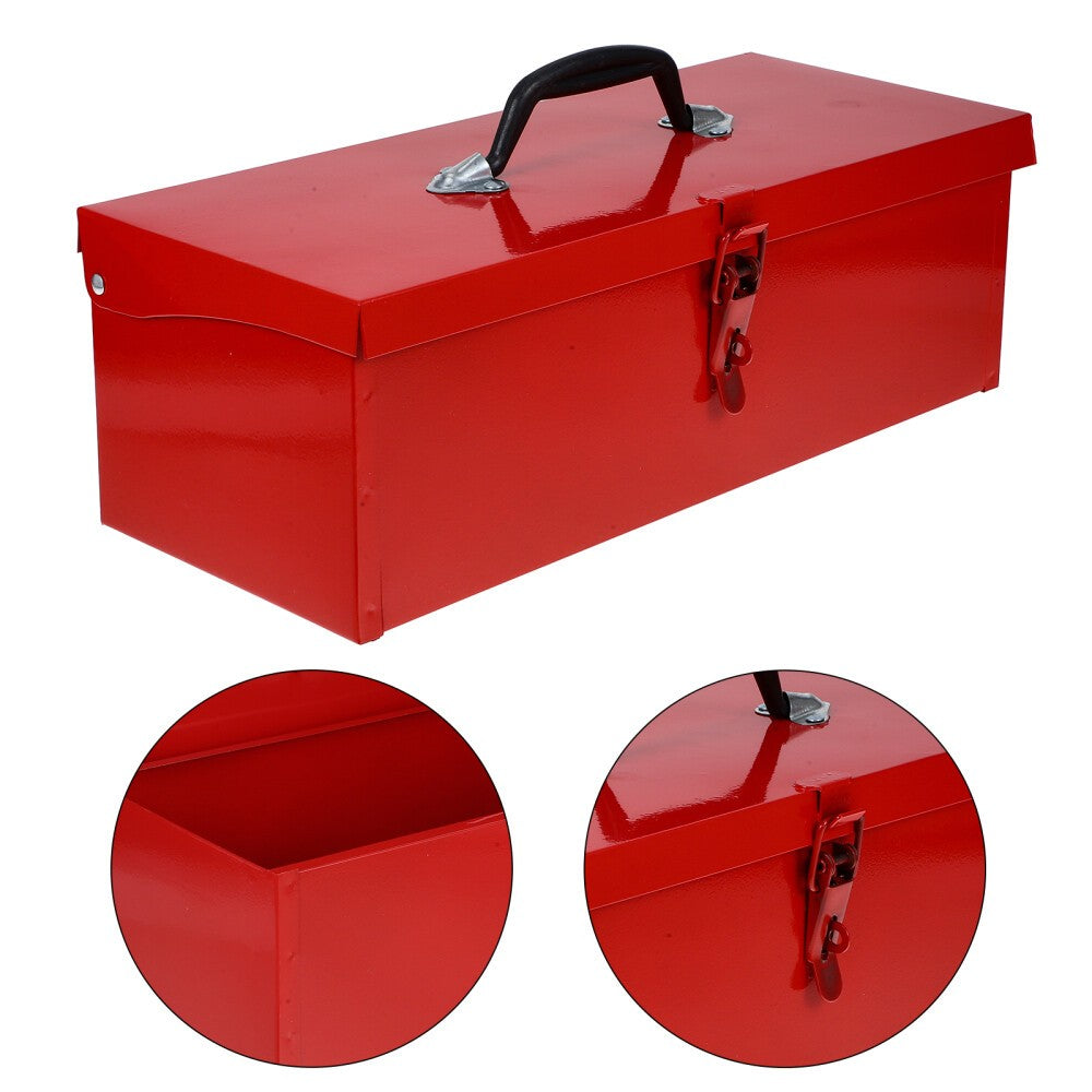 Small Metal Tool Box Toolbox Toolboxes Tin Organizer Buckle Design