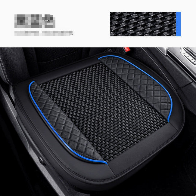 Car Full Surround Front Seat Cover Breathable PU Leather Cushion Mat Universal.*