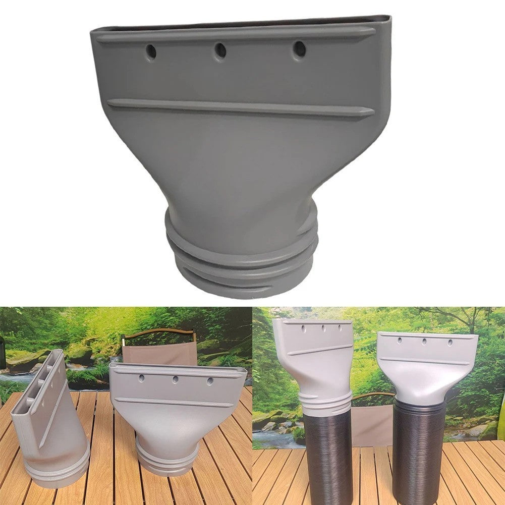Flat Adapter for Air Con Exhaust Hose 130mm and 150mm Sunroof Applications