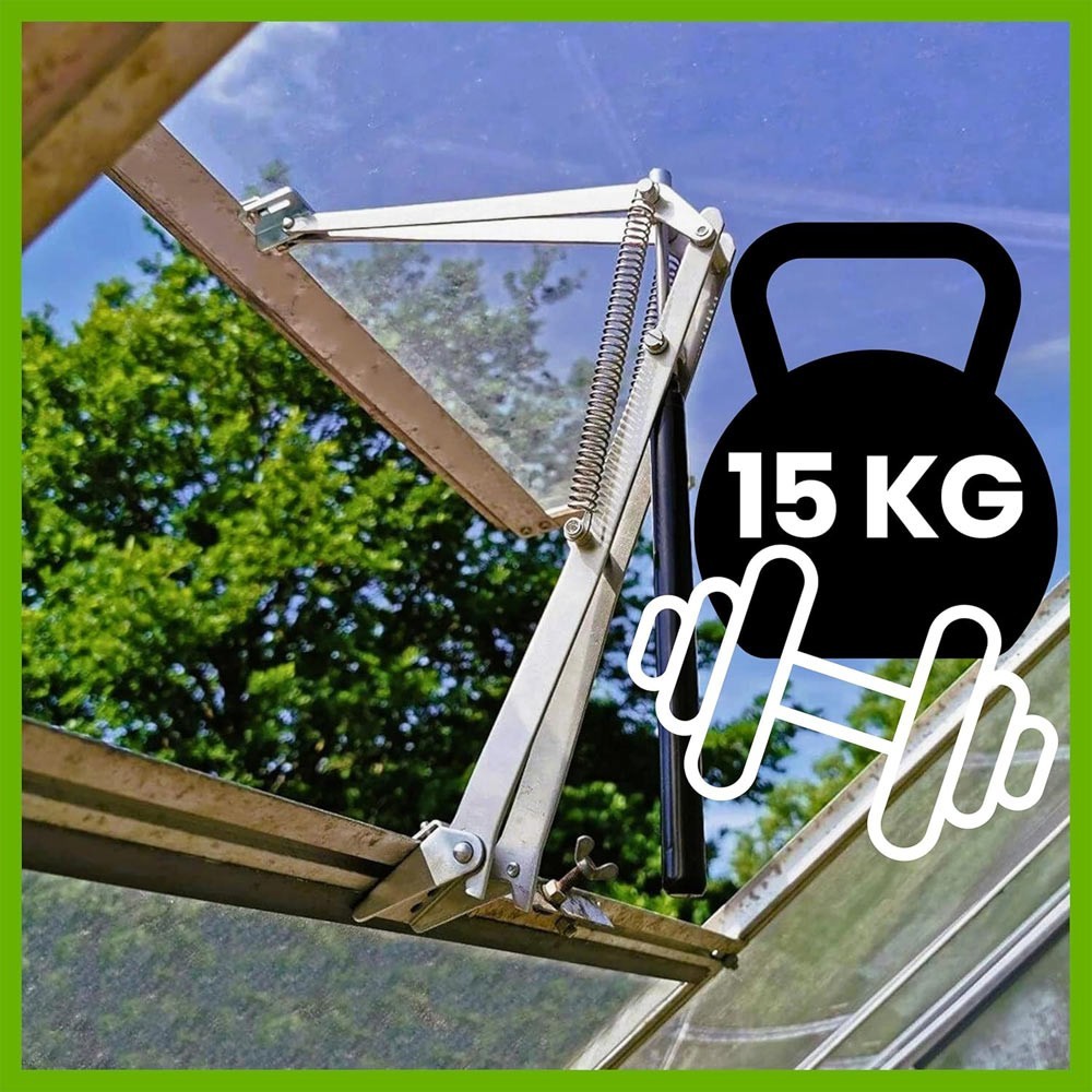 2X Double Spring Greenhouse Window Autovent Automatic Opener Auto Vent Tool New