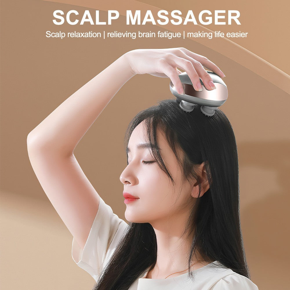 Massager Electric Cat Body Health Care Relax Deep Tissue Head Scalp Kneading UK