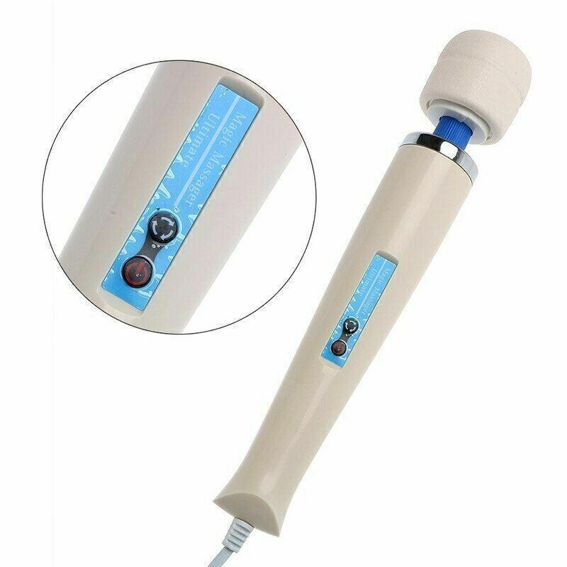 UK Magic Wand Massager 30 Speed Full Body Extreme Pulse Hitachi Motor