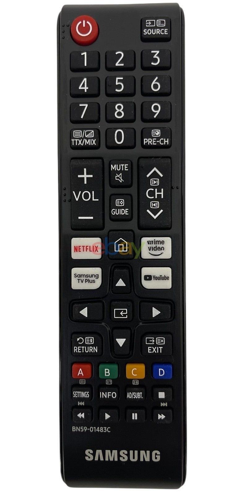 2025 Smart LCD TV Replacement Remote BN59-01483C Fit Model UE32H5000F