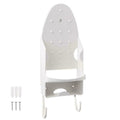 Ironing Board Holder Hanger Door Cupboard Wall Mount Storage Rack Black White UK