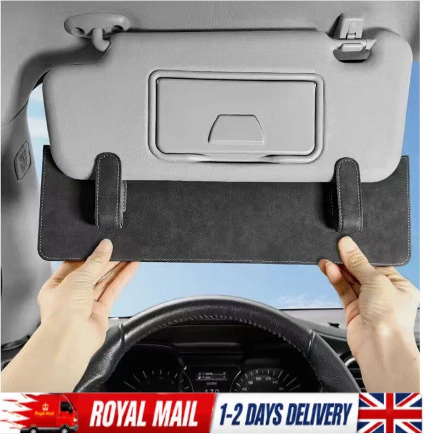 Car Sun Visor Extender Clip On Anti glare Sunshade Extension UV Rays Blocker UK