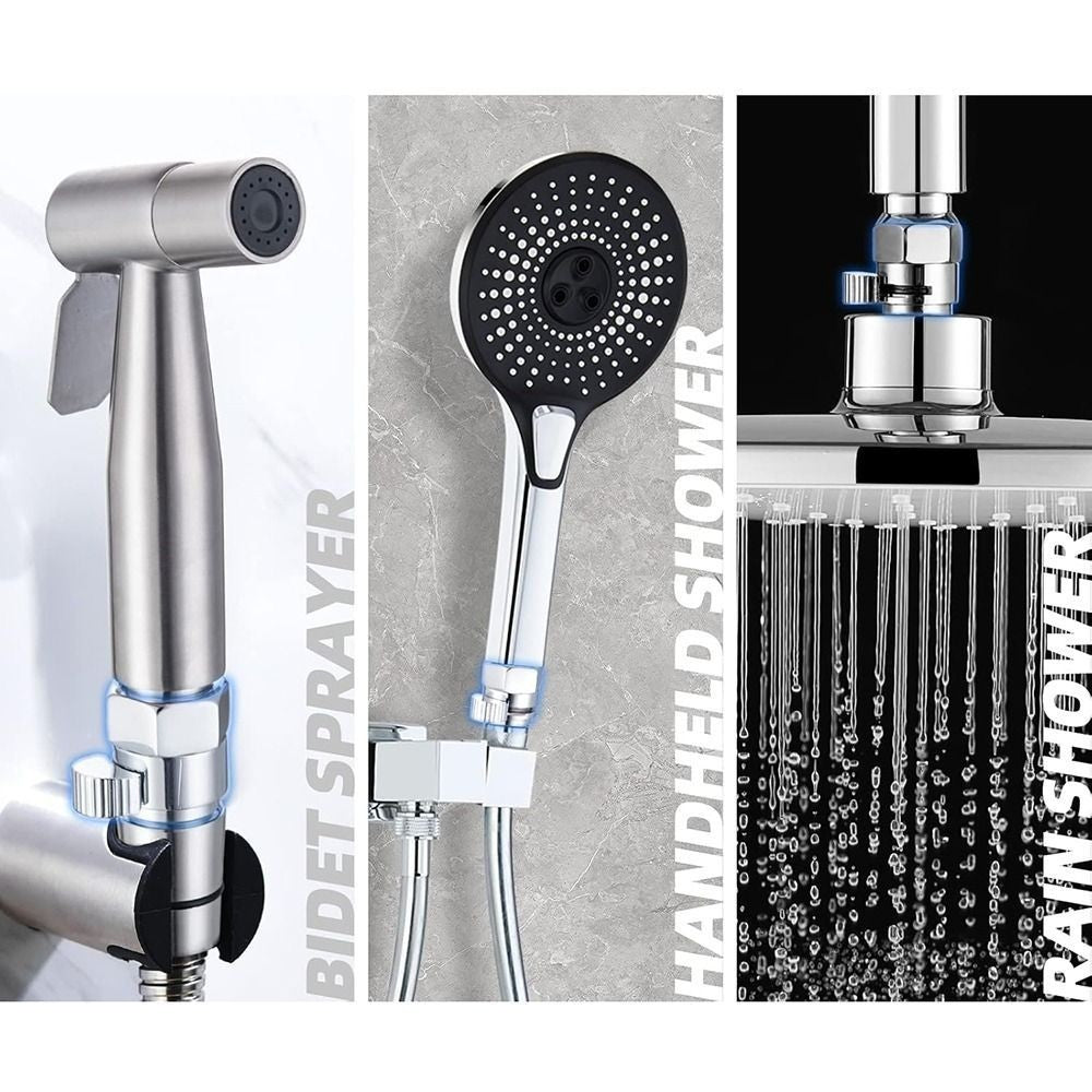 G1/2 Shower Head Shut Off Valve Water Flow Control Valves  Handheld Shower Head
