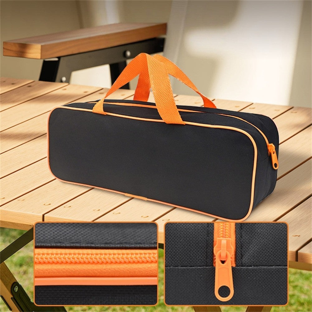 Waterproof BBQ Tool Storage Case with 600D Oxford Cloth for Outdoor Grilling