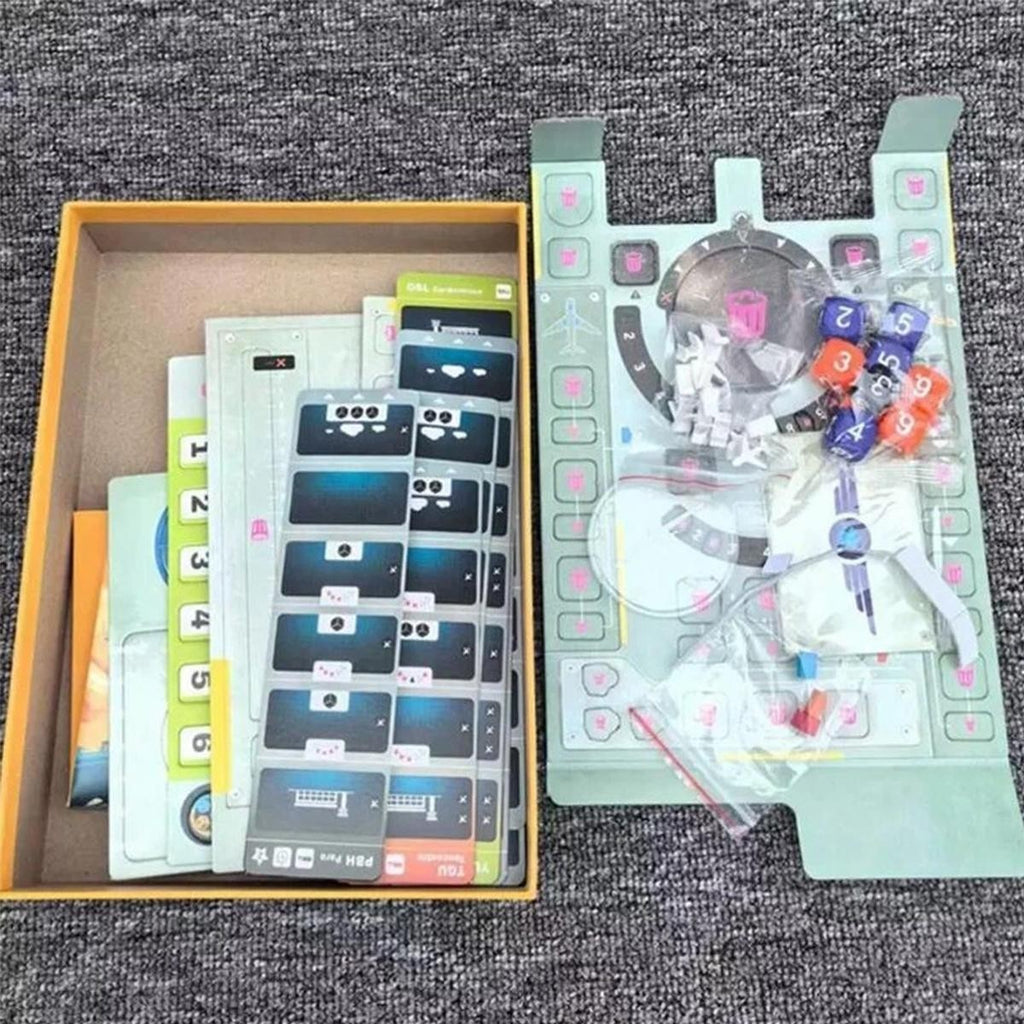 Sky Team Board Game New Cooperative Communication Card Game Family Fun