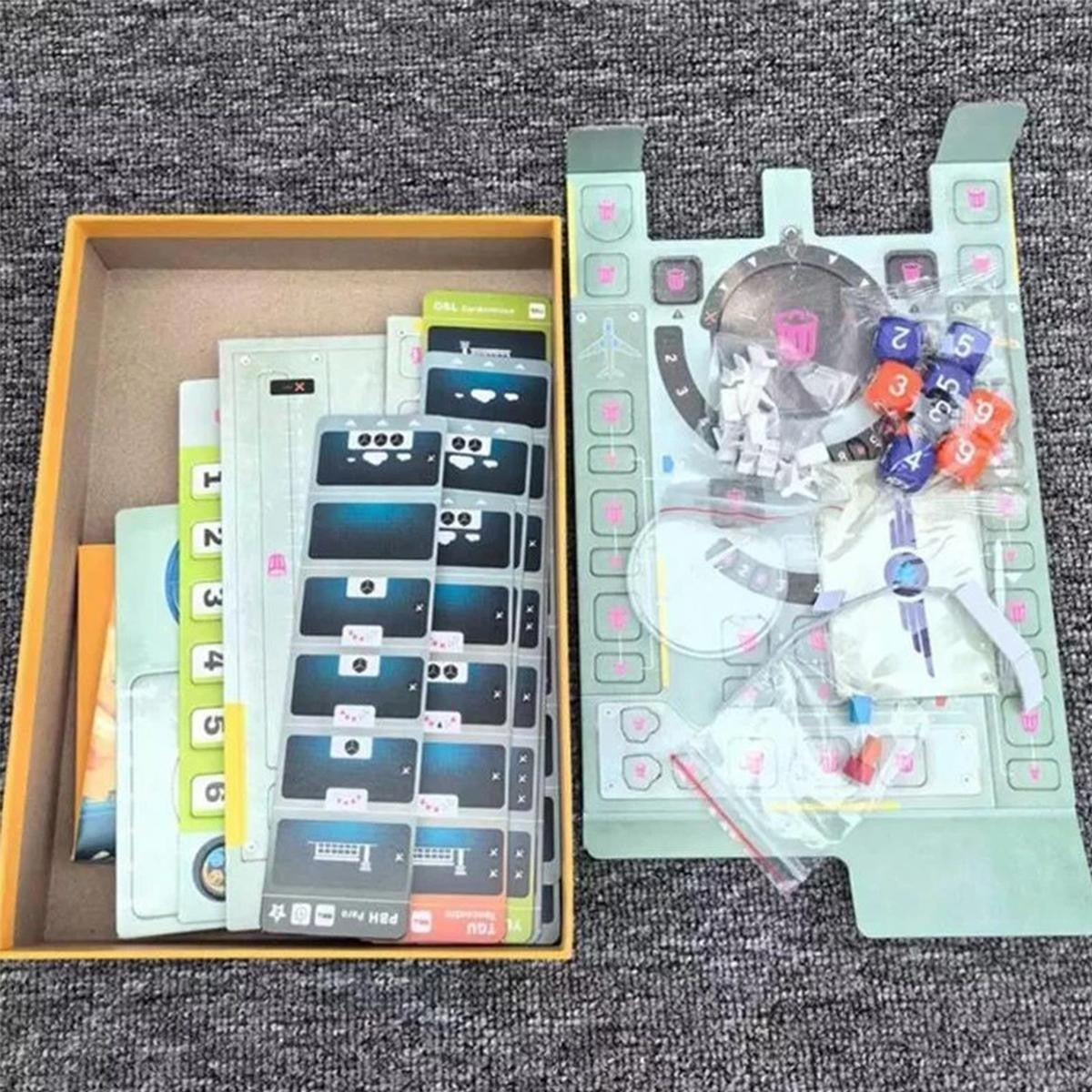 Sky Team Board Game New Cooperative Communication Card Game Family Fun