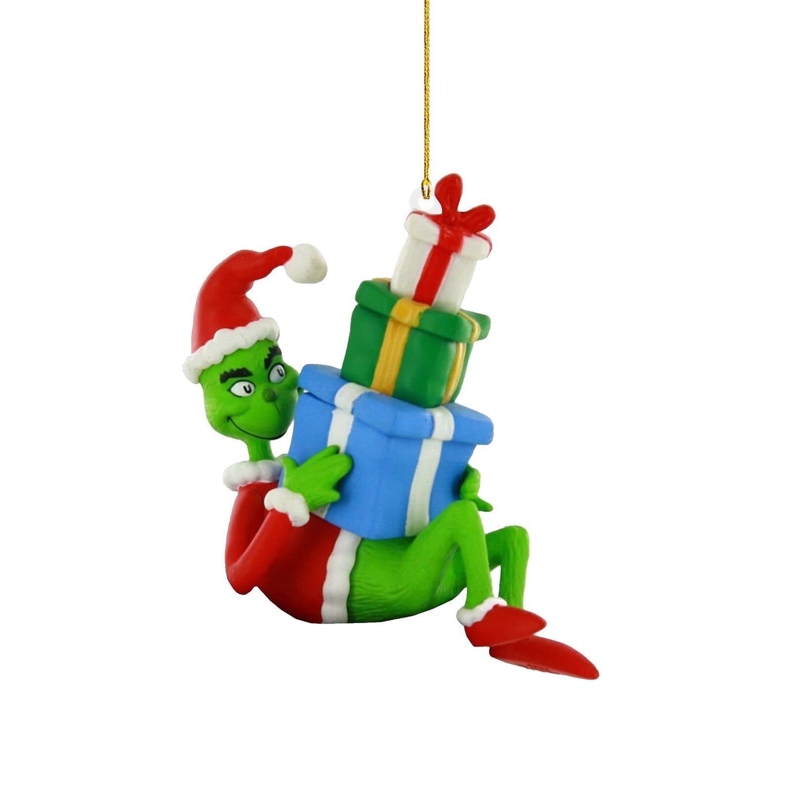 19X Merry Christmas Grinch Ornament Xmas Tree Hanging Figure Decoration Pendants