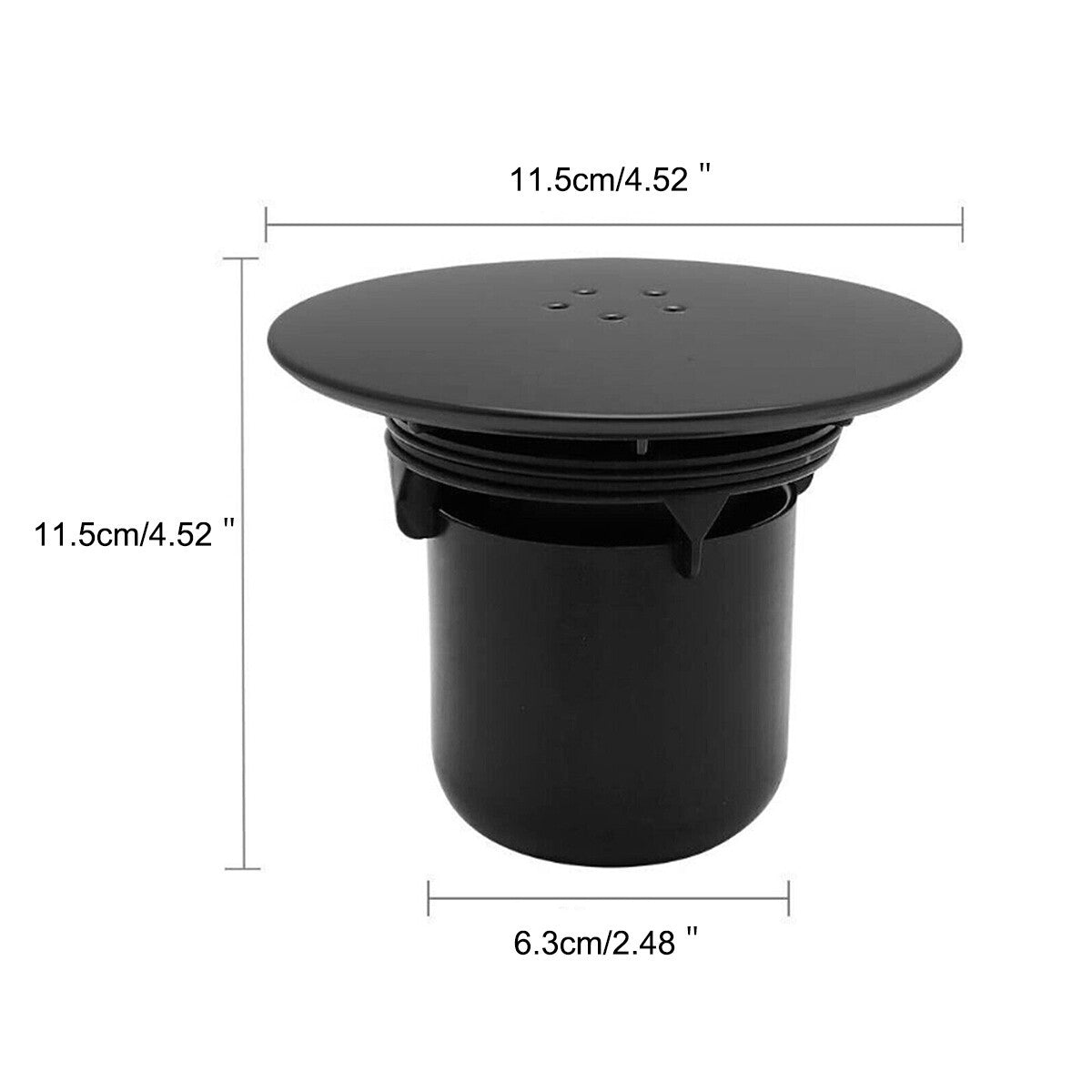 Shower Drain Trap Cover Shower Plughole Cover Plug Drain Replacements 115mm