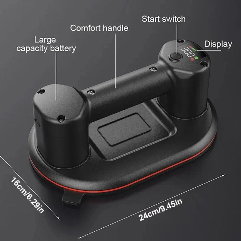 UK 300KG 4000mAh Electric Vacuum Suction Cup Heavy Duty Suction Lifting Tool🔥