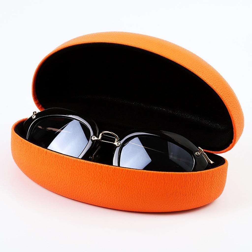 Portable Large Metal Rigid Eyeglass Case Sunglasses