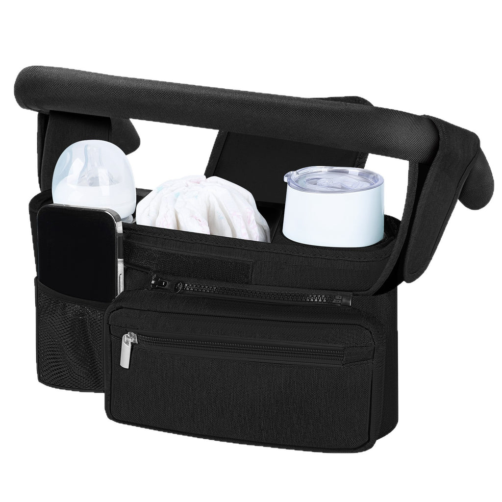 Universal Baby Stroller Organizer Bag Durable & Reliable Easy Install Organizer
