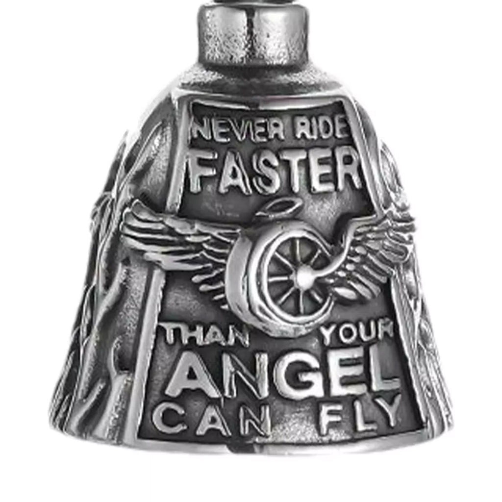 Motorcycle Bells for Biker Good Luck Guardian Riding Bells Luck Bell for Bike