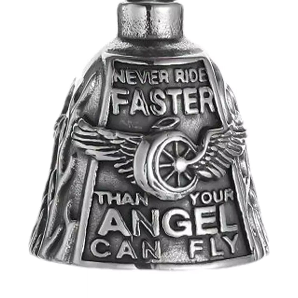 Motorcycle Bells for Biker Good Luck Guardian Riding Bells Luck Bell for Bike