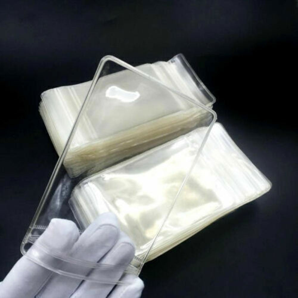 100pcs PVC Plastic Bags Storing Watches Jewelry Pouch Case Bags Regular Size