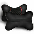 2 PACK Premium Car Seat Head Neck Rest Support Cushion Pad Headrest Bone Pillow