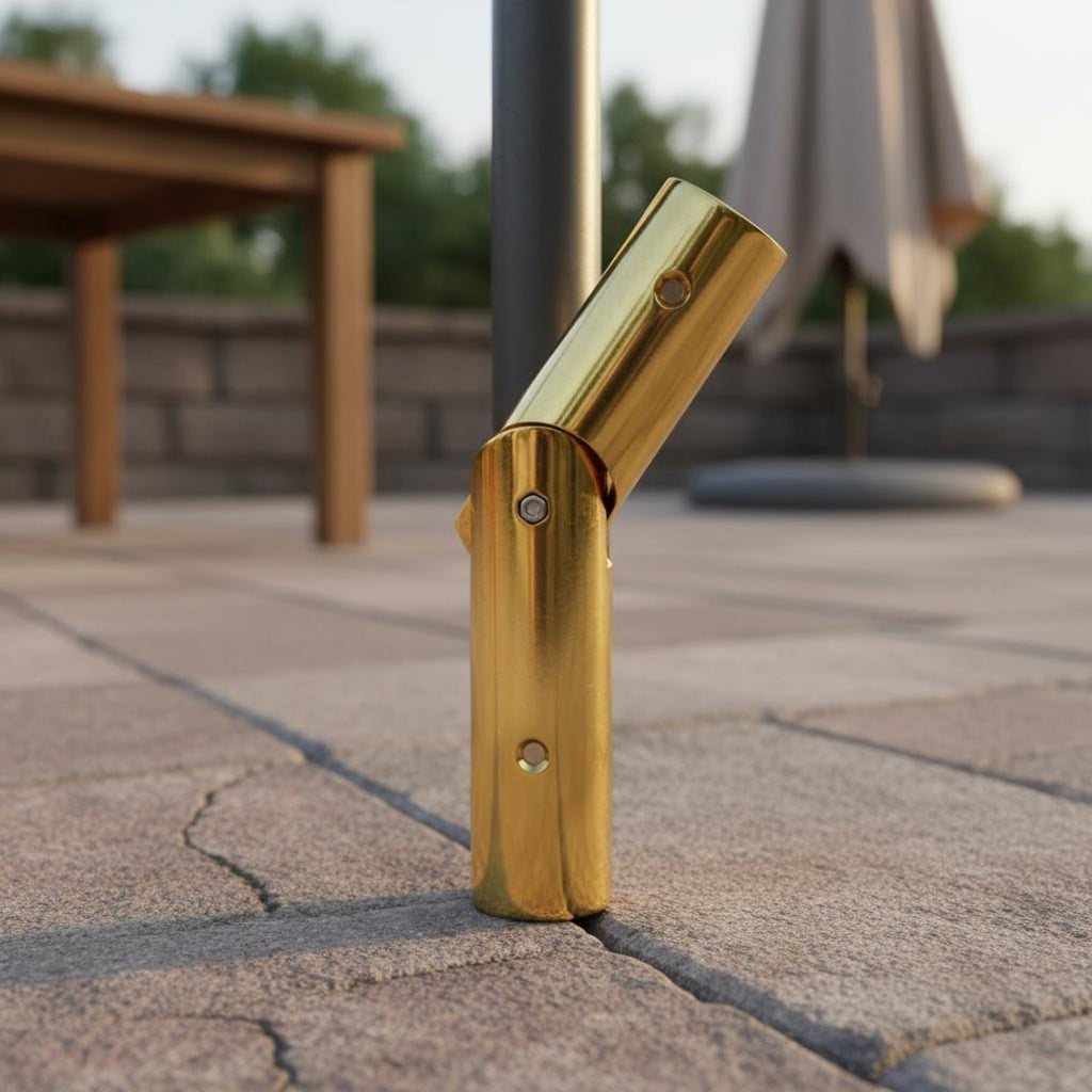 Umbrella Elbow Joint Long-Lasting Umbrella Swivel Connector Custom Size Support
