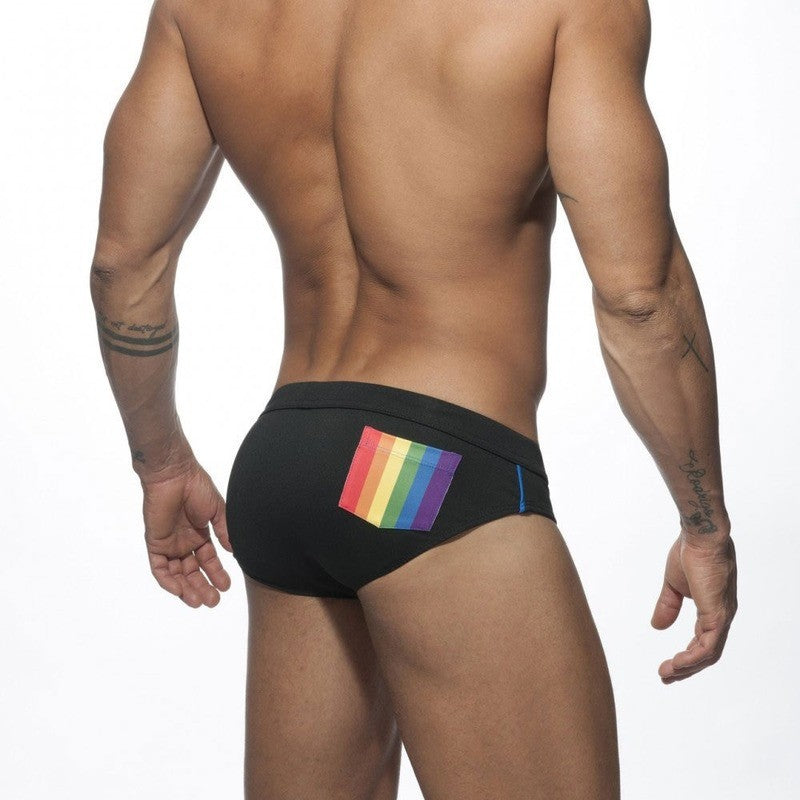 Men Swimming Trunks Beach Surf Bikini Briefs Sexy Stretch Underpants Gay