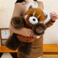 Running Plushie Stress Relief,Large Running Panda Plush Toy,55cm Soft Stuffed