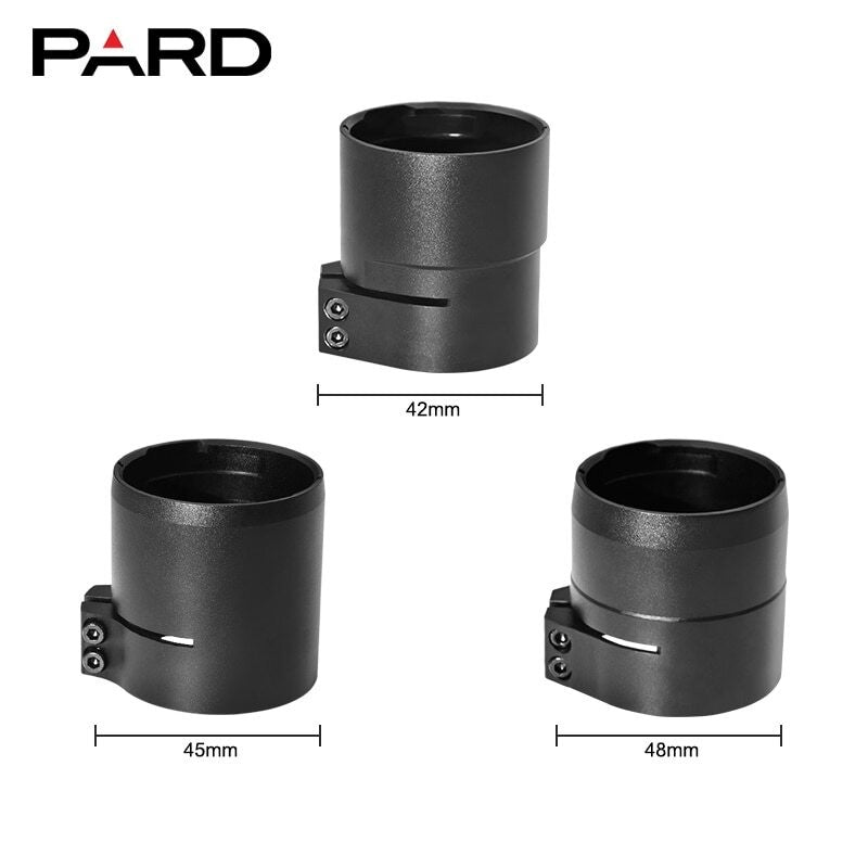 FOR PARD NV007 Night Vision 42mm 45 mm 48mm Ring Mount Adapter Bayonet Fixing