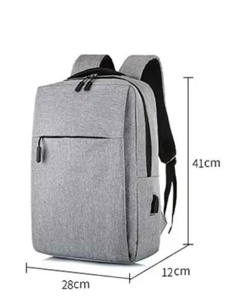 15.6" Laptop Backpack Waterproof USB Charging Port Business Travel School Bag