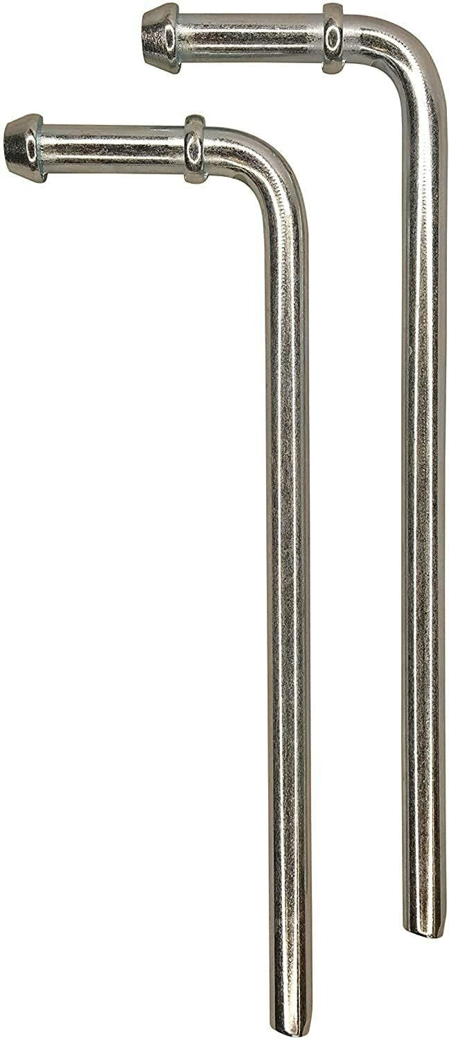 2x 90° Universal Weld on Exhaust Hanger Rod Exhaust Hanger Car New