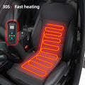Universal 12V Car Seat Pad Cushion Cover Heating Heater Warm Heated Cold Winter