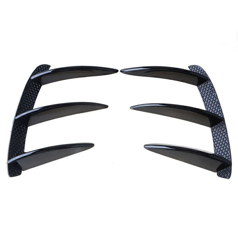 Rear Bumper Splitter Canard Trim For Mercedes Benz A Class W176 A200 A250 A45