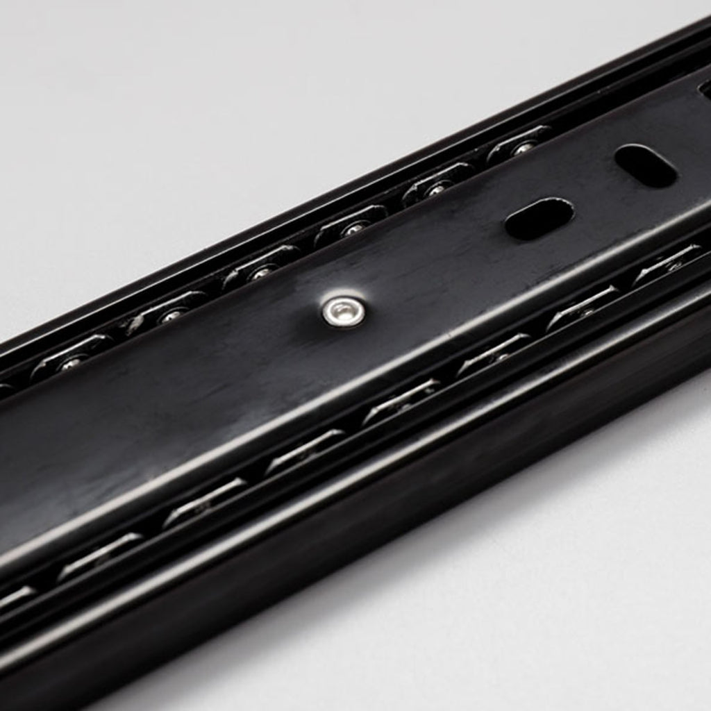 Reliable Side Mounted 45mm Wide Drawer Slides for Small Drawers Pack of 2