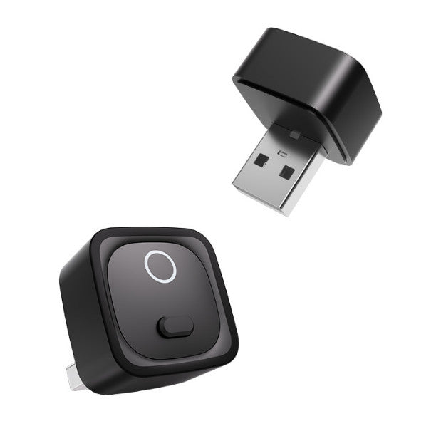 Wireless CarPlay AndroidAuto Adapter USB Dongle 2in1 w/Button