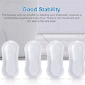 5PCS Silicone Toilet Seat Bumpers, Anti Slip Pad Spacers Replacement Accessories